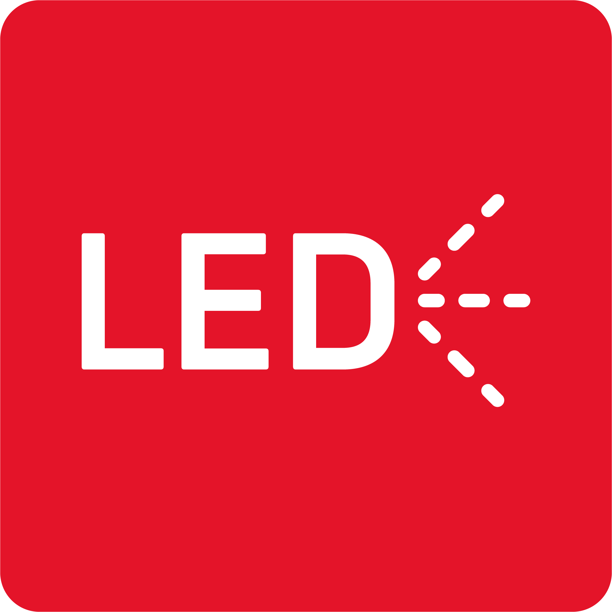 Power brush LED lamp